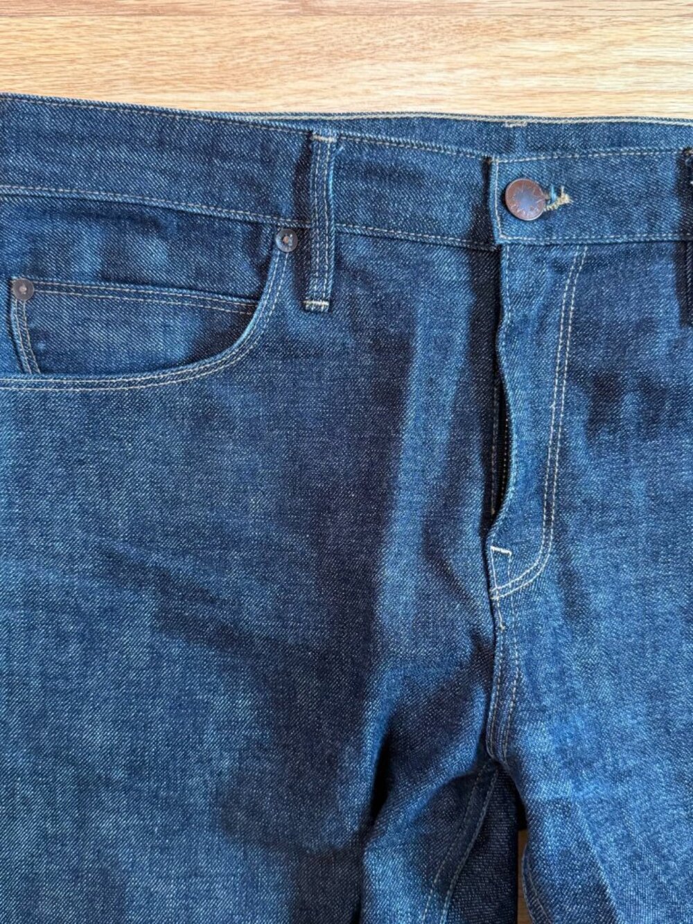 Freenote Cloth Avila Slim Taper 14.50z Kaihara Selvedge Raw Denim 34/32 - Picture 11 of 12